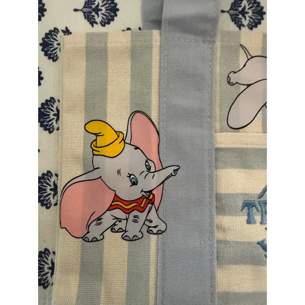 Disney Dumbo Striped Custom Made Trader Joes Mini Tote